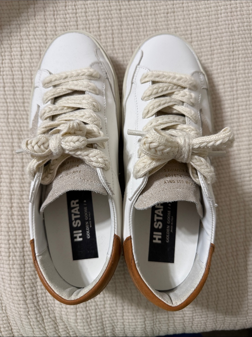 Golden Goose Hi Star Platform Sneakers